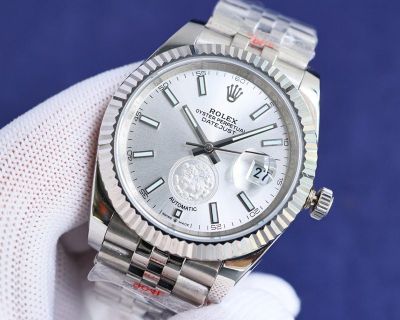 Rolex Datejust 8215 Movement 41mm Men White Face TT RG/SS Jubilee Band Pixiu Limited Watch